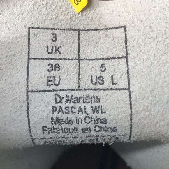 Dr Martens Wanderlust Floral 1460 WL Lace Up Combat Boots Women’s 5 Shoes - Picture 10 of 10